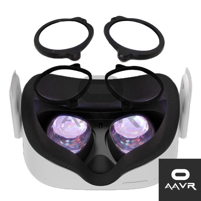 AAVR For Oculus Quest 1 & 2 Prescription Lens Adapter Magnetic Frame - 0-4