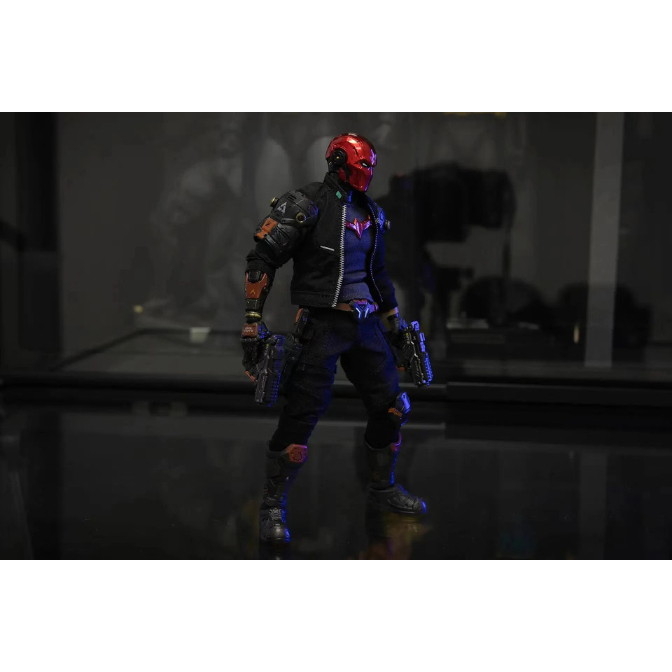 COSER TOYS 1/12 Scale Male Soler Super Villain Batboy Red Hood Head Sculpt Carving For 6 in VTOYS Ac