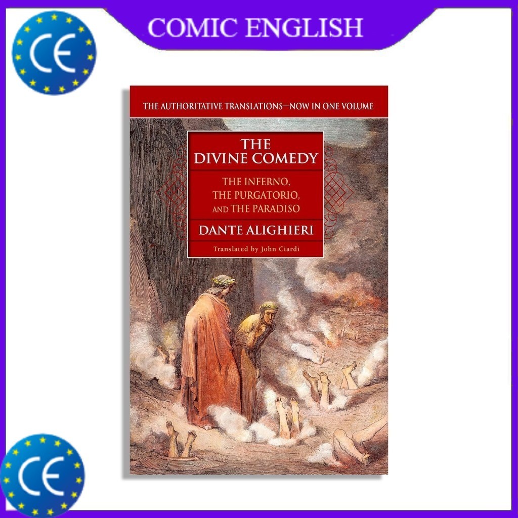The Divine Comedy (The Inferno, The Purgatorio, and The Paradiso) by Dante Alighieri (English)