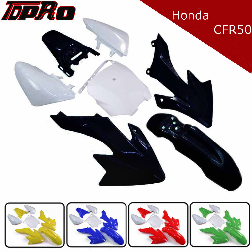 For Honda XR50 CRF50 Plastic Fairing Fender Kits 50cc 70cc 90cc 110cc 125cc 140cc 150cc 160cc SSR Pi
