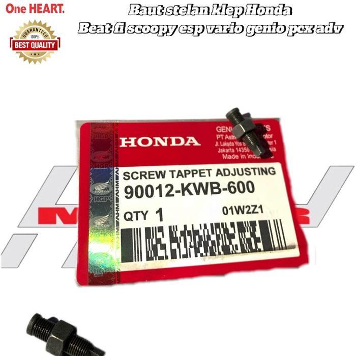 Baut stelan setelan klep baut platuk klep honda beat fi beat sporty scoopy esp vario 125 vario 150 v