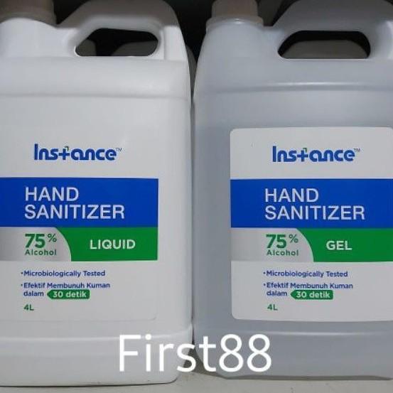 HAND SANITIZER INSTANCE  - PRODUKSI PT.KINO - ISI 4 LITER - GEL
