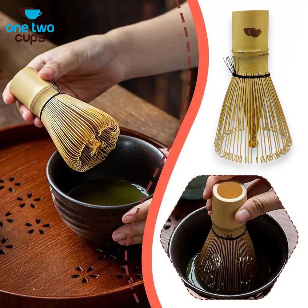 Chasen Bamboo Whisk Matcha Pengaduk Teh Jepang 63 Tangkai - B58