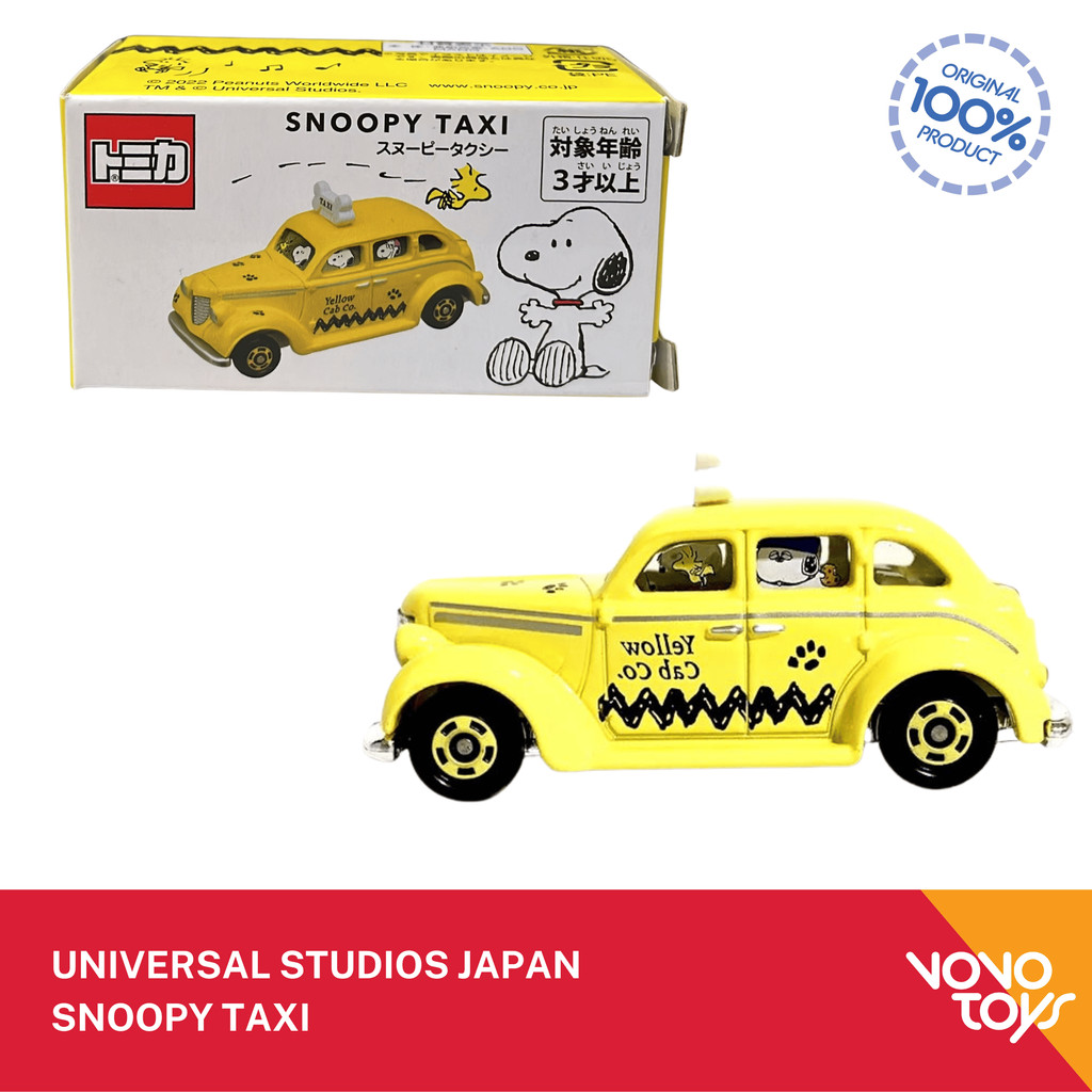 Tomica Universal Studios Japan - Snoopy Taxi