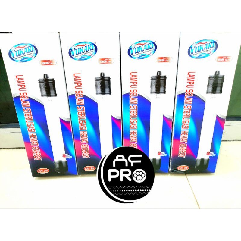 Lampu UV ultraviolet anti lumut bakteri sterilisasi LAMPU UV YUKARI 5WATT