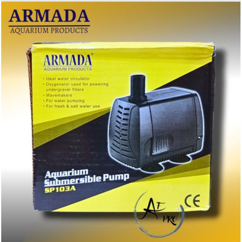 ARMADA SP 103A Submersible pump Pompa aquarium kolam hidroponik