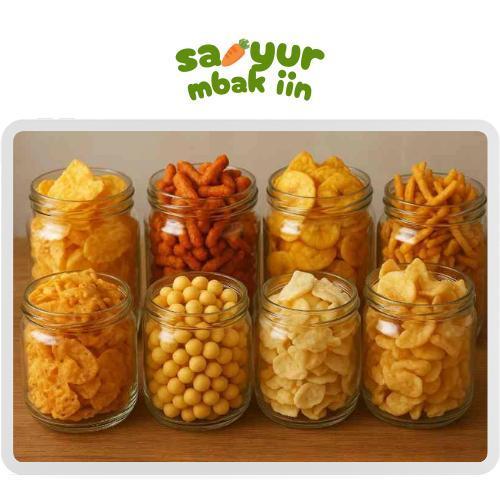 Jajan Kiloan Snack Kiloan 250g Sayurmbakiin