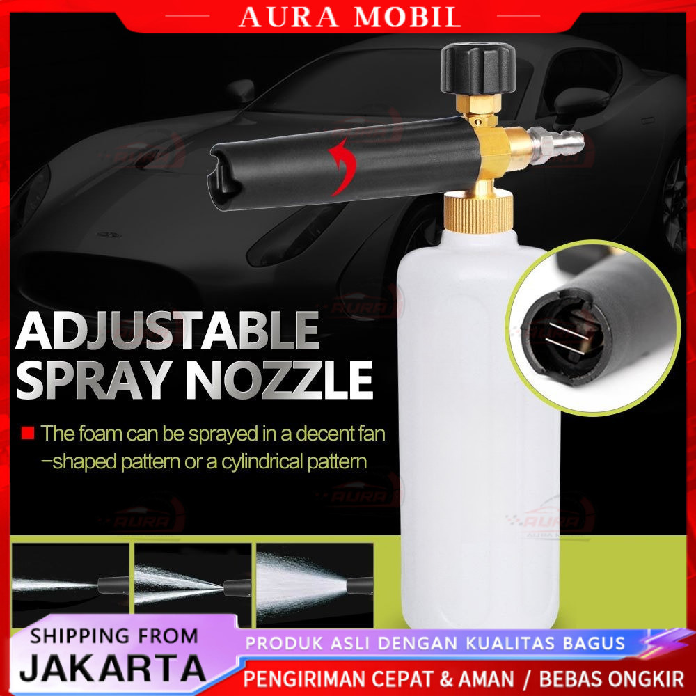 Alat Semprot Salju Sabun Cuci Mobil Motor -Aura Mobil