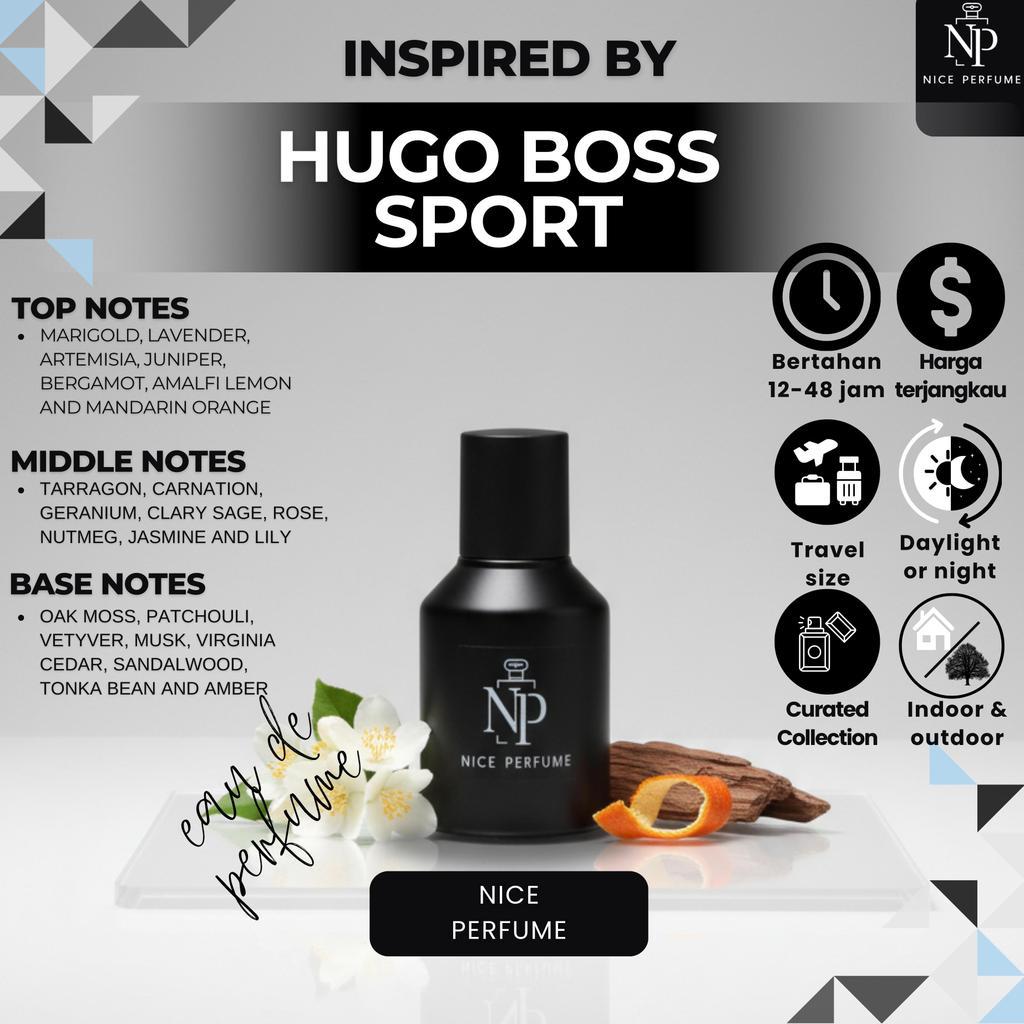 parfum Nice Perfume Hugo Boss Sport Parfum Unisex Aroma Segar Segar Top Notes Aldehydes Mandarin Ora