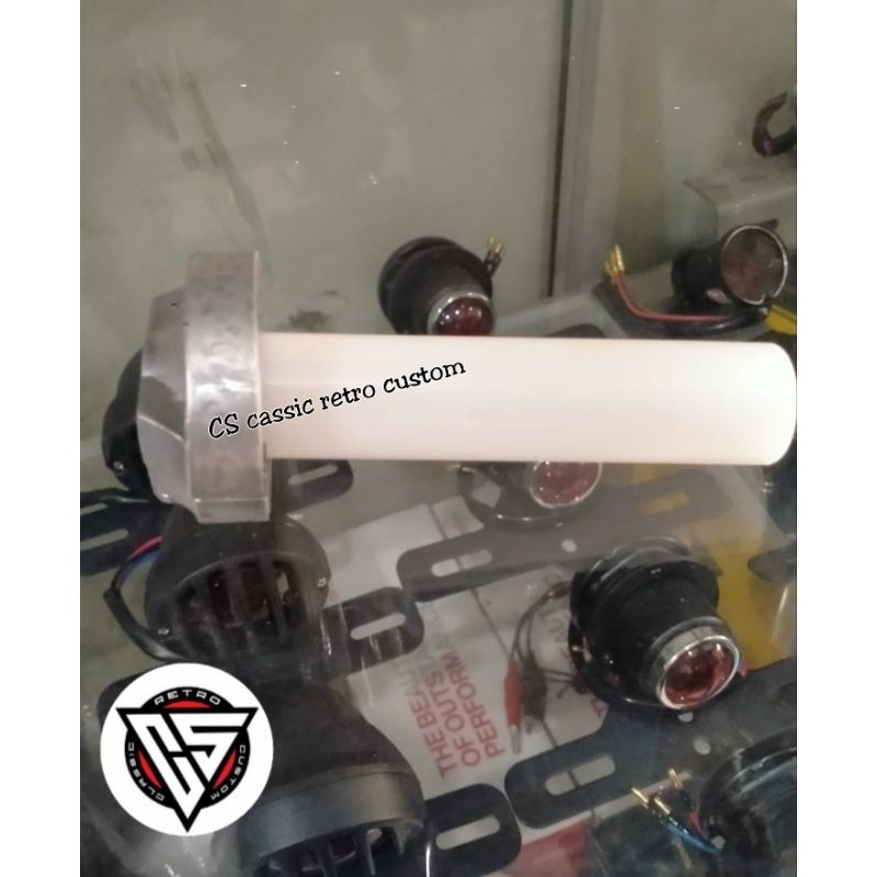 PIPA GAS SELONGSONG GAS CUSTOM UNIVERSAL 22MM Sparepart Motor Custom Termurah