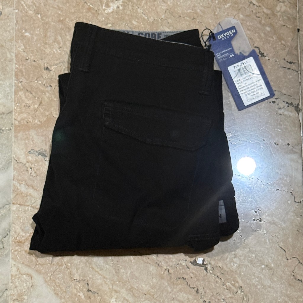 Celana Panjang Katun Pria Oxygen Denim Original 706 Slim Fit  706-7912