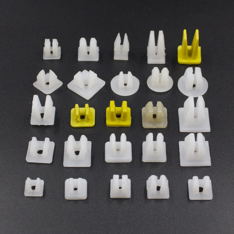 Size Multiple oices 50Pcs Car Plastic Fixed Retainer Nut Screw Grommet Clips Fastener