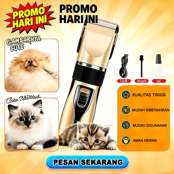 Cukur Bulu Anjing / Alat Cukur Bulu Kucing / Mesin Cukur Domba Kambing Kucing /Alat Cukur Domba / Pe