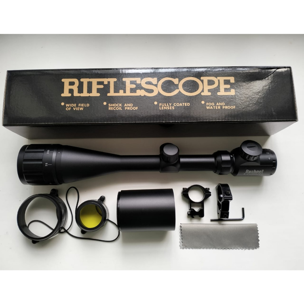 Telescope / Teleskop Bushnell 6-24x50 AOEG + Sunhide