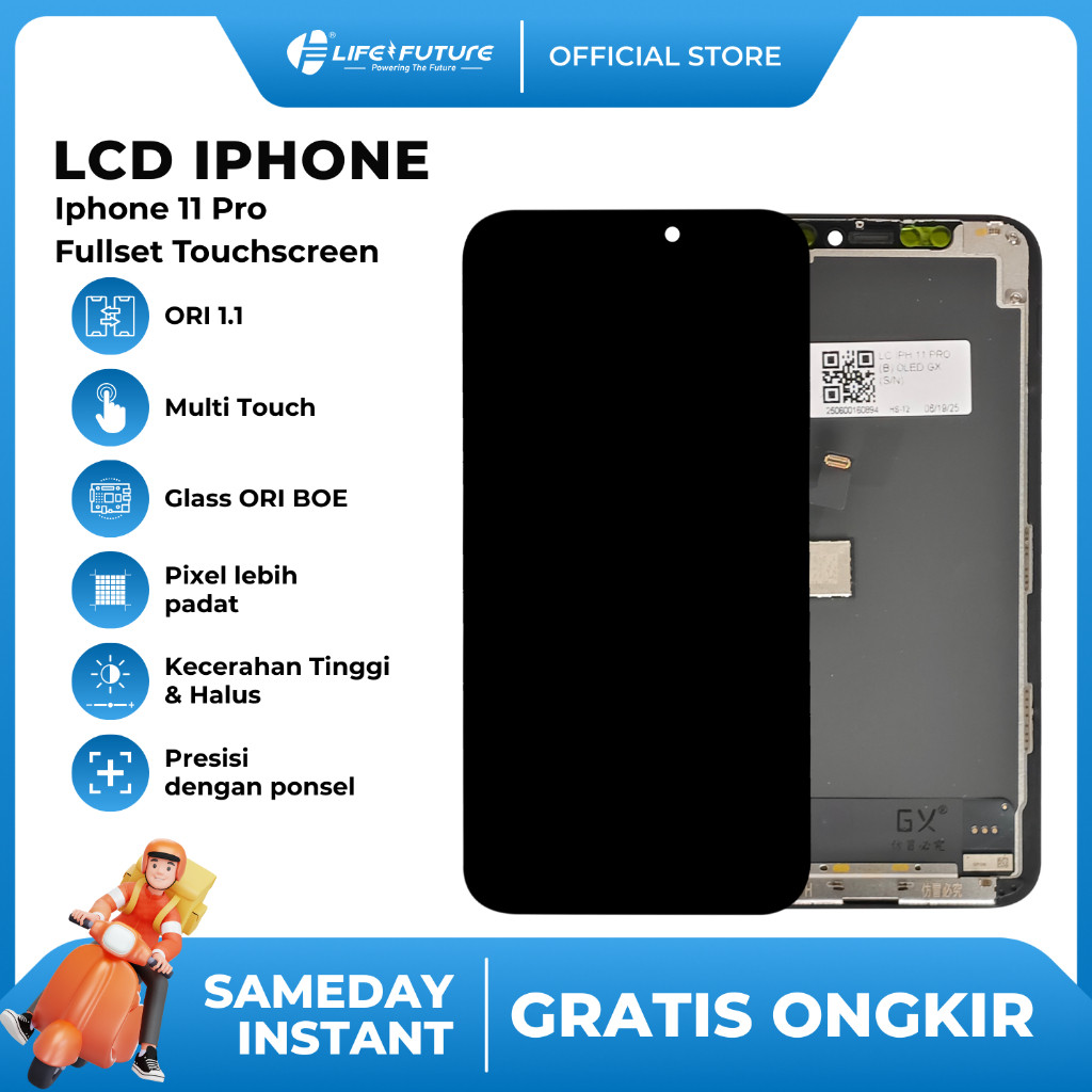 [LCD LIFE FUTURE] - LCD Iph*ne 11 Pro Fullset Touchscreen LCD [LCD LIFE FUTURE] GROSIR MURAH