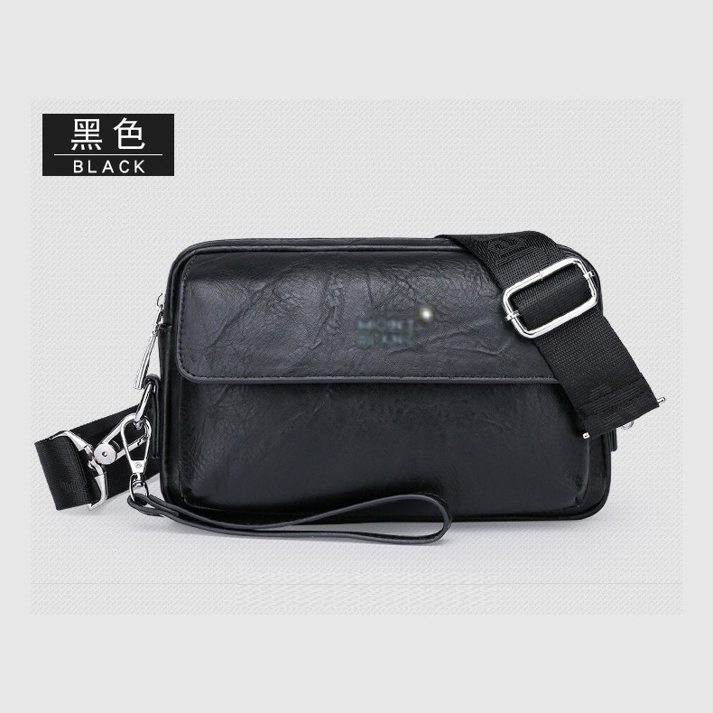 BUMB Pouch Selempang Clutch Kulit Tas Tangan Pria Wanita Hand Bag Pouch Tas Selempang Hp Tas
