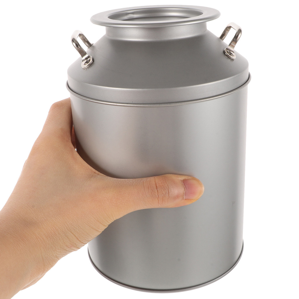 Vintage Reusable Tea Leaf Canister Large Capacity Airtight Coffee Bean Storage Container Kitchen Des