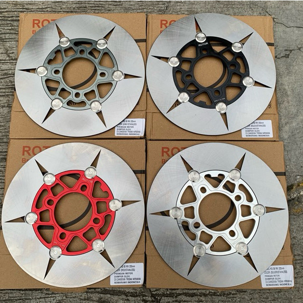 Disc Piringan Cakram Rotor 8.1 220mm 260mm Beat Vario Scoppy Mio Soul Mio Sporty Jupiter Mx Vega Zr 