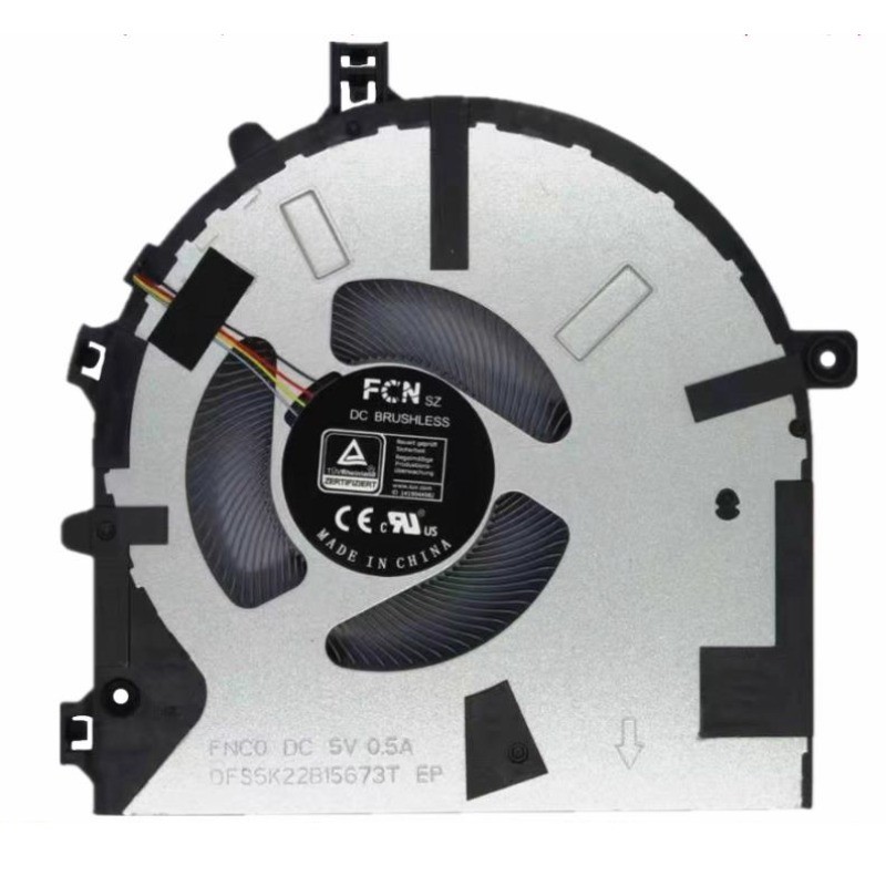 Original New CPU Fan 5V for LENOVO Air 14+ ARH7 IAP7 2022 IDEAPAD 5 PRO 14ITL6 laptop cooling fan