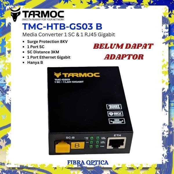 Tarmoc TMC-HTB-GS-03 | Media Converter 1FO 1LAN Gigabit | HTB GS03 - HTB-GS03 B