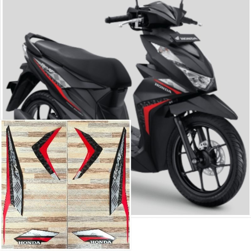 striping original Honda beat ISS tahun 2021