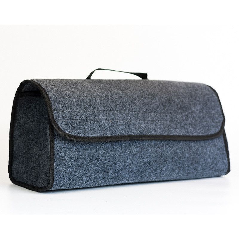 With Velcro Car Trunk Boot Storage Organiser Case Portable Foldable  High Quality Felt Storage Box M