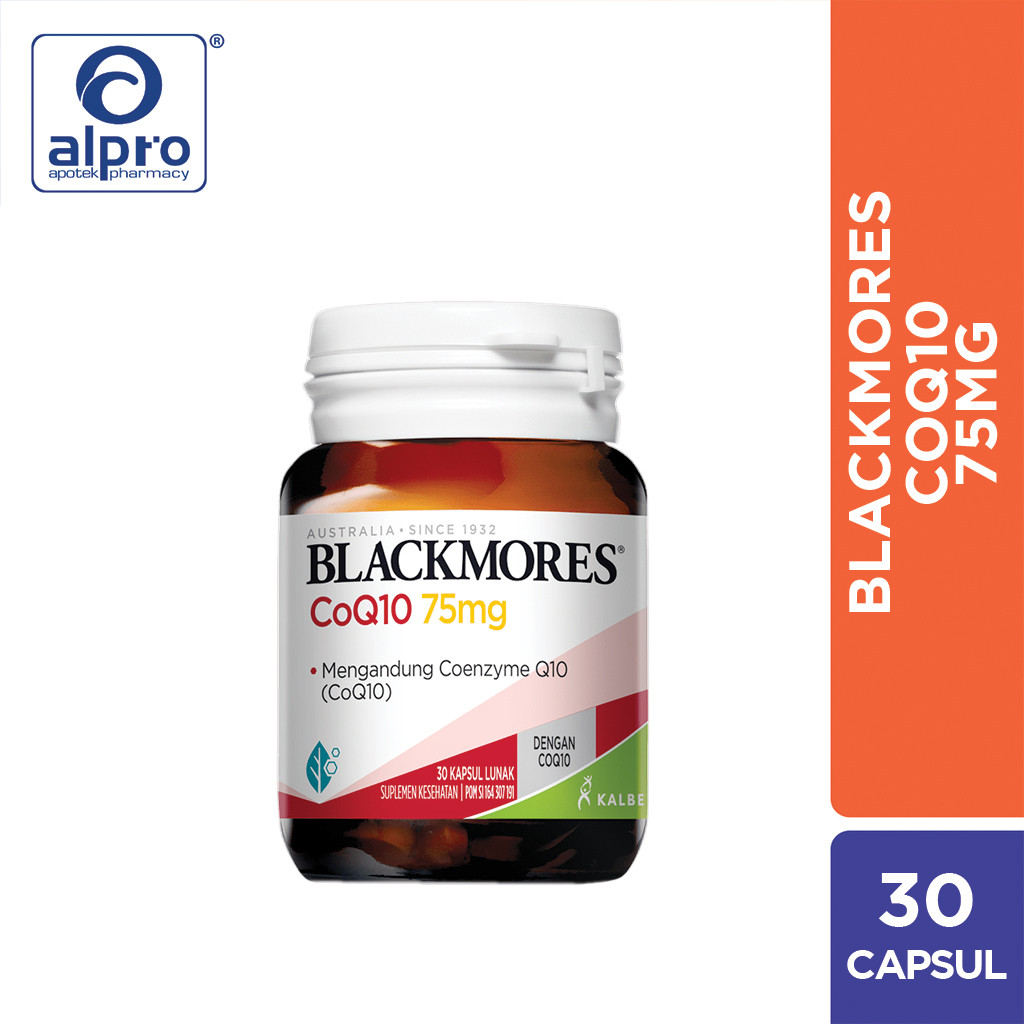 Blackmores Coq10 75Mg 30 Kapsul