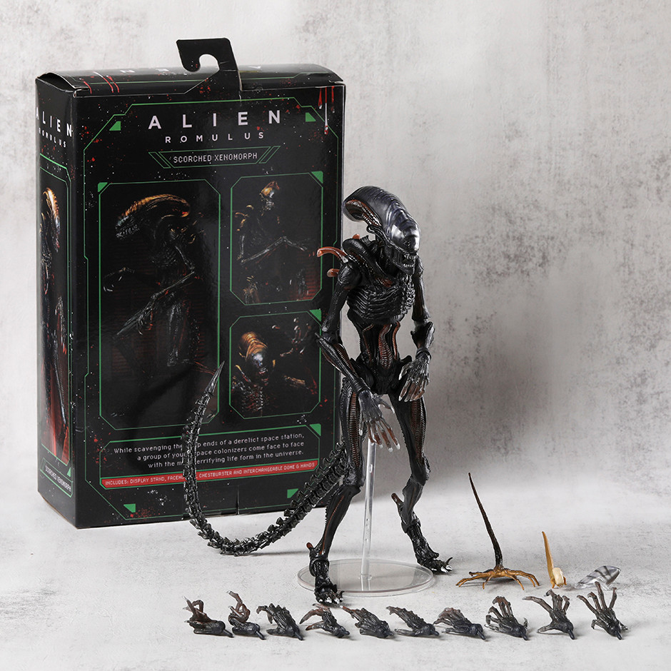 NECA Alien Romulus Ultimate SCORED XENOMORPH Action Figure