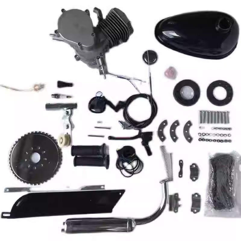 Bicycle Mofied Gasoline Engine 80CC100CC2 Stroke Engine Mini Motorcycle Small Kart Engine Kit Two St