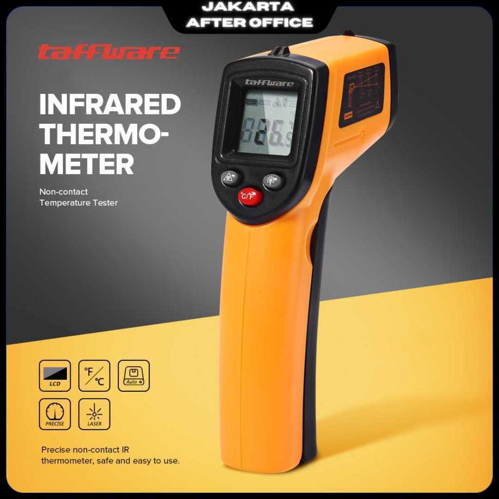 Taffware Thermogun Thermometer Industrial Laser Infrared NonContact - GM320 (CX6000 Series)