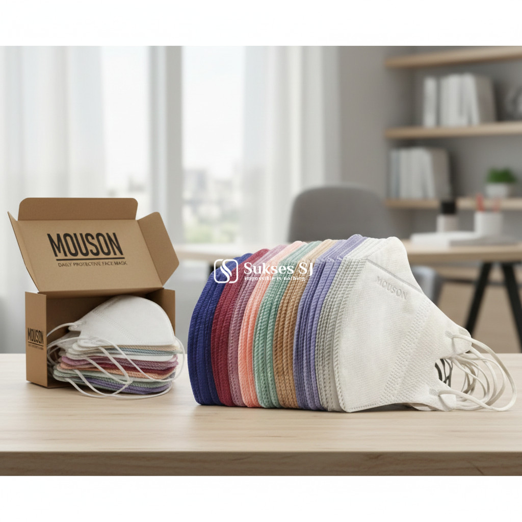 *( AJ ) Duckbill Mouson Mix Warna/Duckbill Warna/Duckbill Mouson 4ply