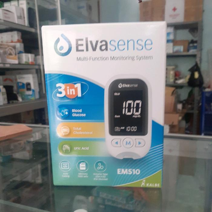Promo Elvasense yang meruapakan alat cek gula darah 3 in 1 yang bagus Elva sense 3 in 1 alat cek mur