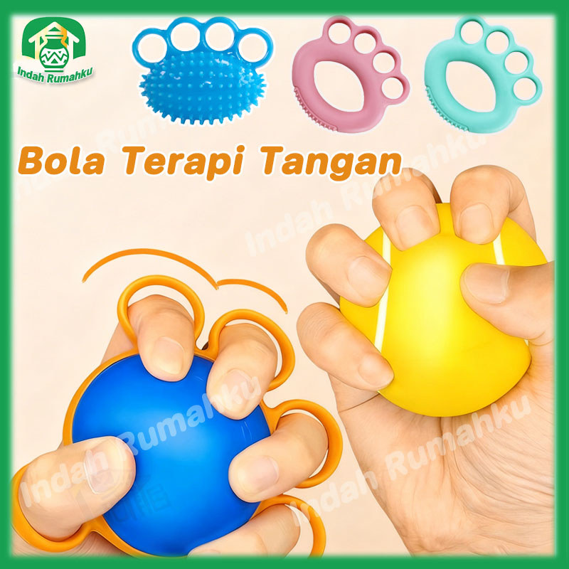 Bola Terapi Tangan Bola Pijat Terapi Tangan Rehabilitasi Untuk Latihan Grip Jari Harian Rehabilitasi