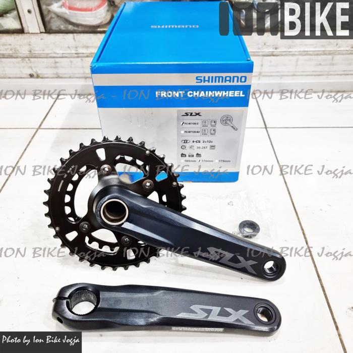 Crankset Shimano SLX M7100 Hollowtech 2 HT2 Crank MTB 36 - 26 T 36-26T