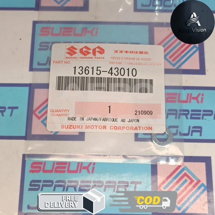 AEROVISION - 13615-43010-000 Washer Ring Setelan Gas RPM Karbu Suzuki Spin 125 Ori