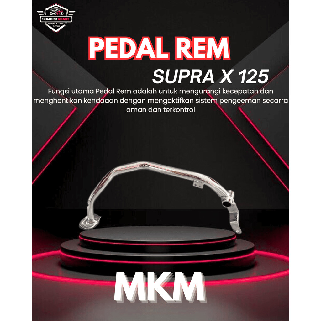 MKM Pedal Rem Supra X 125