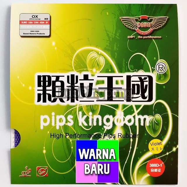 (Frasser Shop) Dawei 388D-1 King D-2 Color OX 0.5 Quattro Saviga Long Pips Bintik Panjang 388D1 388D