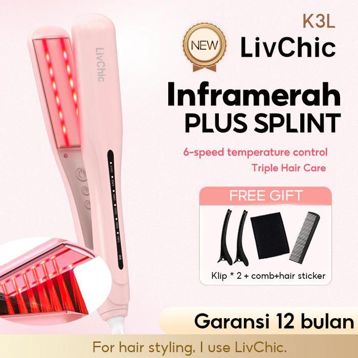 LivChic LS304PRO CATOKAN RAMBUT 3IN1 ANTI RONTOK DAYA TINGGI - USB FAST CHARGE ANTI LEMBEK UNTUK KER