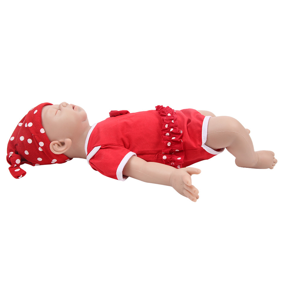IVITA WG1530 Realistic Silicone Reborn Baby Doll 53cm 3.93kg Full Body 100% with Clothes ristmas Gif