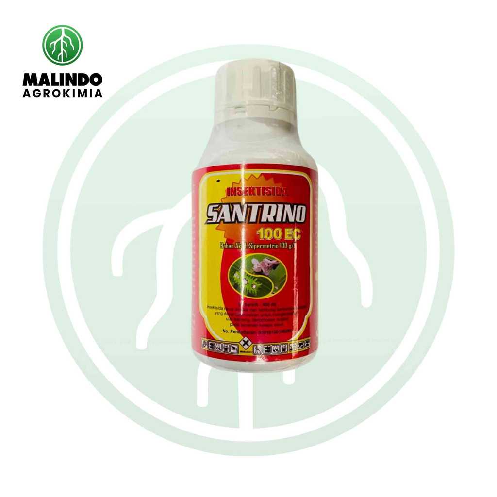 Insektisida Kontak untuk Ulat Cypermetrin SANTRINO 100EC 400ml dari SANTANI AGRO