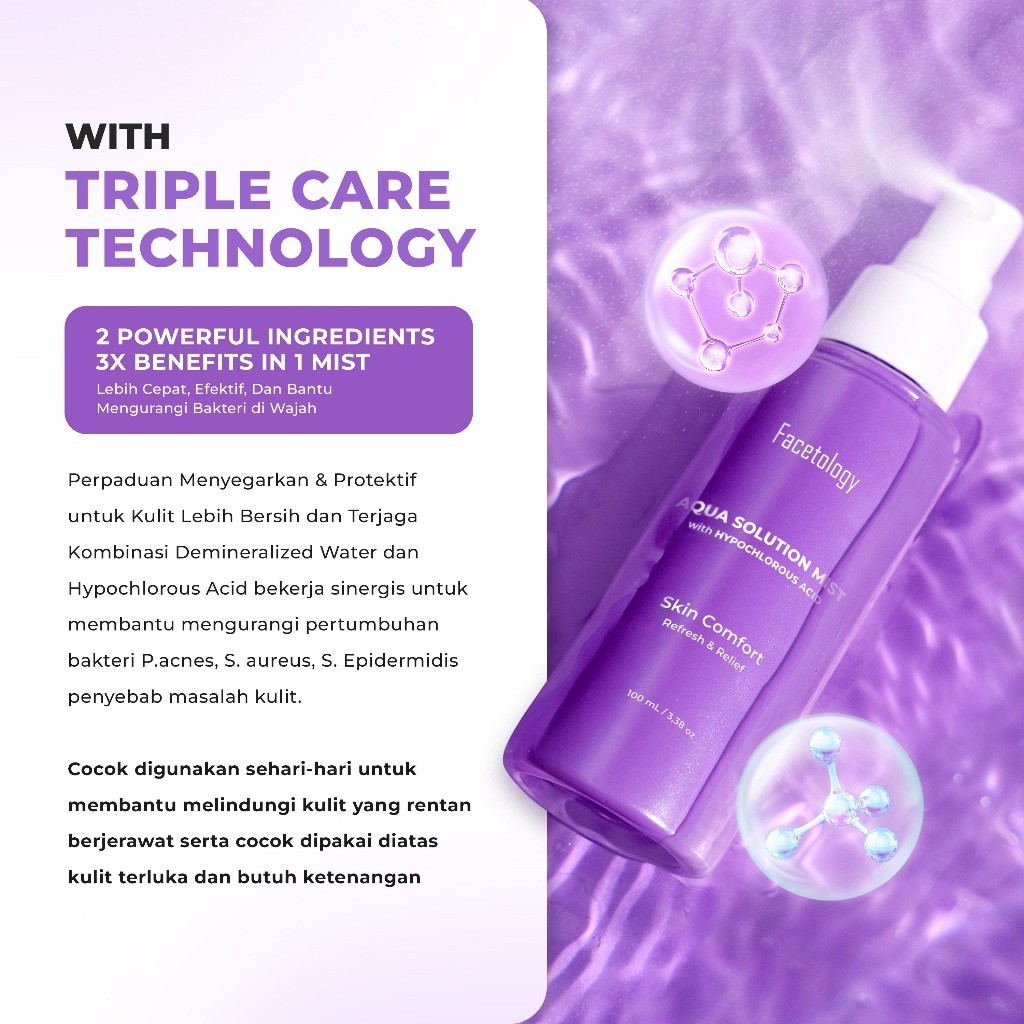 FACETOLOGY Aqua Solution Mist With Hypochlorous Acid