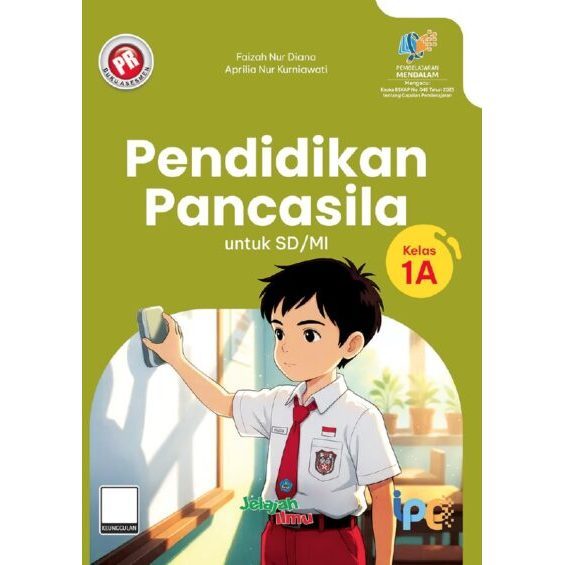 Buku Pr PKN Kelas 1 Sd Semester 1 Intan pariwara