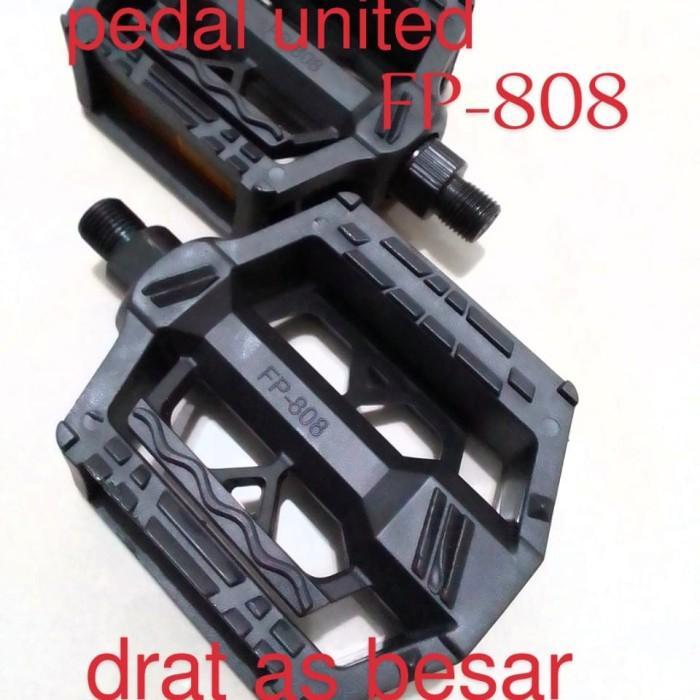 sepeda pedal UNITED pvc fp 808 as besar sepeda mtb lipat fixie roadbike sparepart