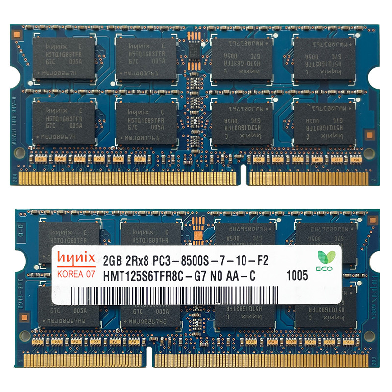 SK hynix 2GB 4GB 8GB PC3 2RX8 PC3L 1RX8 8500S 10600S 1600S Laptop memory DDR3 1066MHz 1333MHz 1600MH