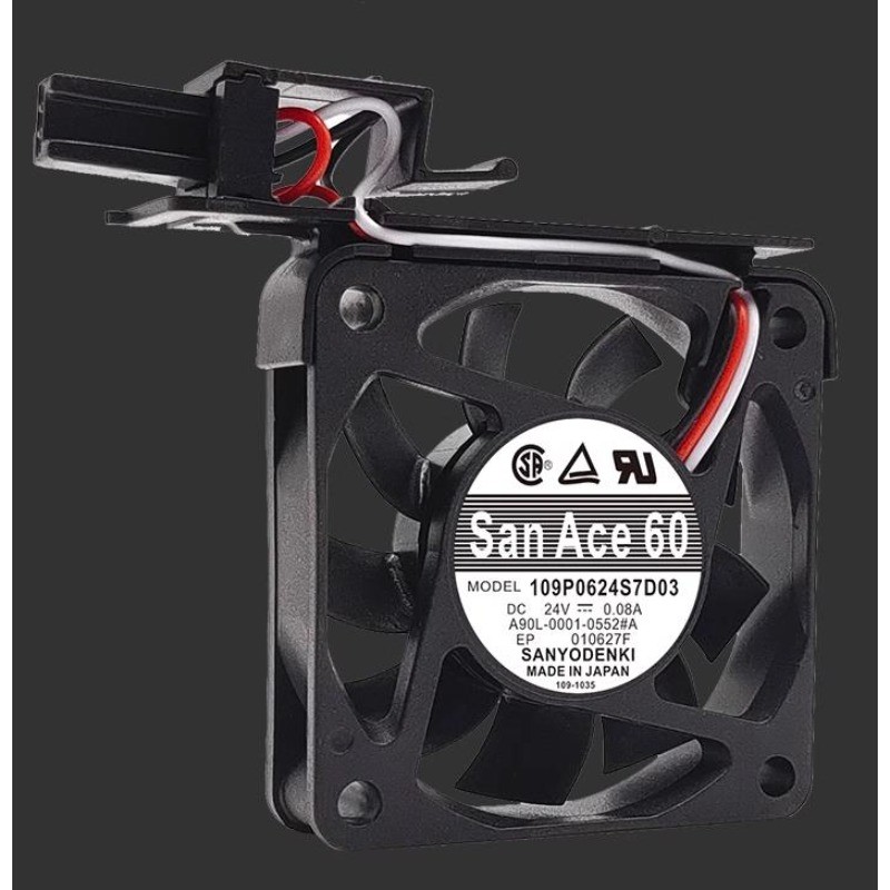 New cooling Fan for SanAce60 109P0624S7D03 24V 008A A90L00010552 # A Fanuc Cooling Fan 6015 60X60X15