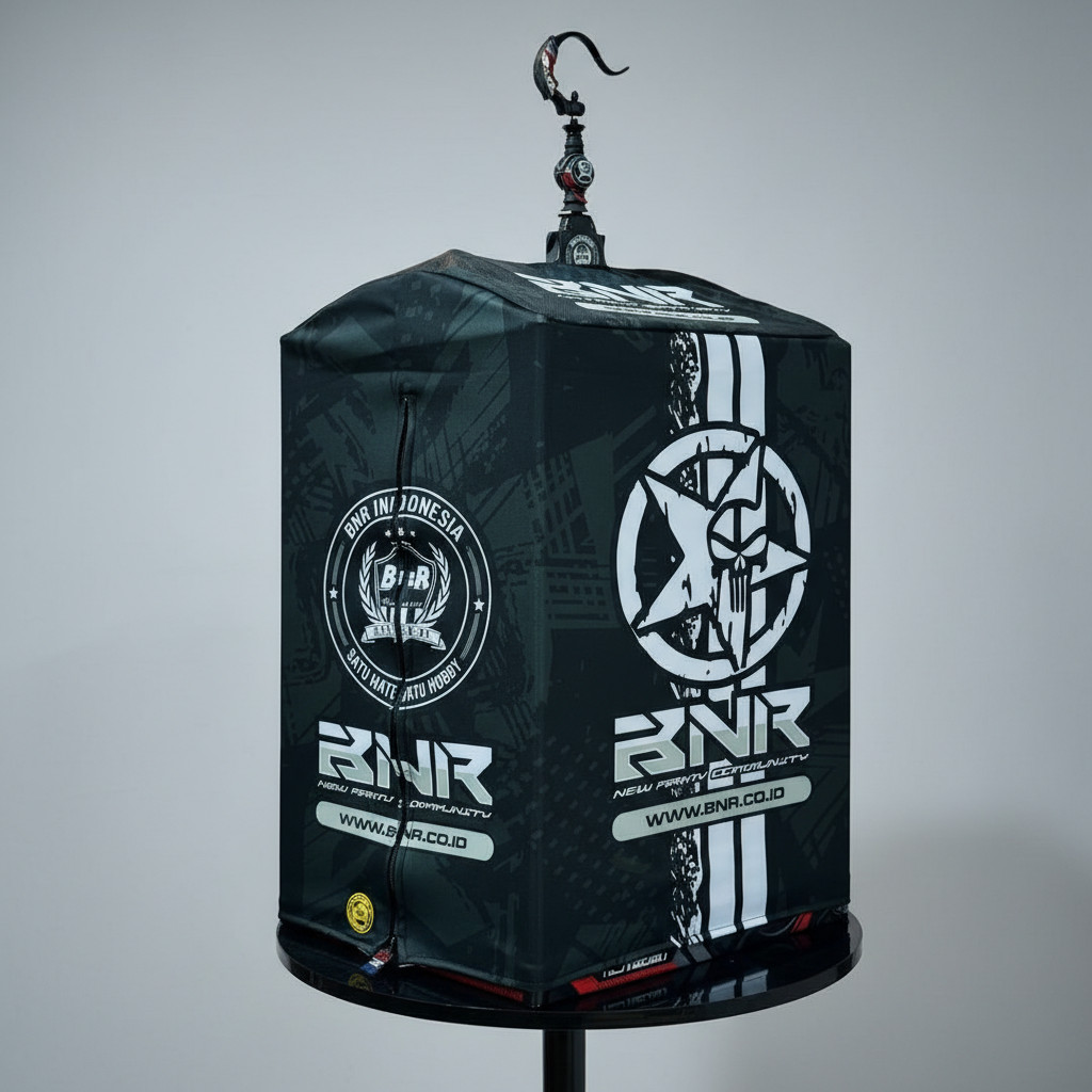 KRODONG BNR KOTAK NO 2 KOSAN MOTIF BLACK ARMY