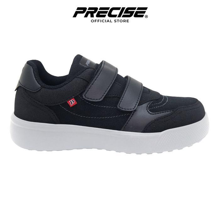Klik Toys Precise Geon VC JTSepatu Sneakers Anak - Black/White - 31