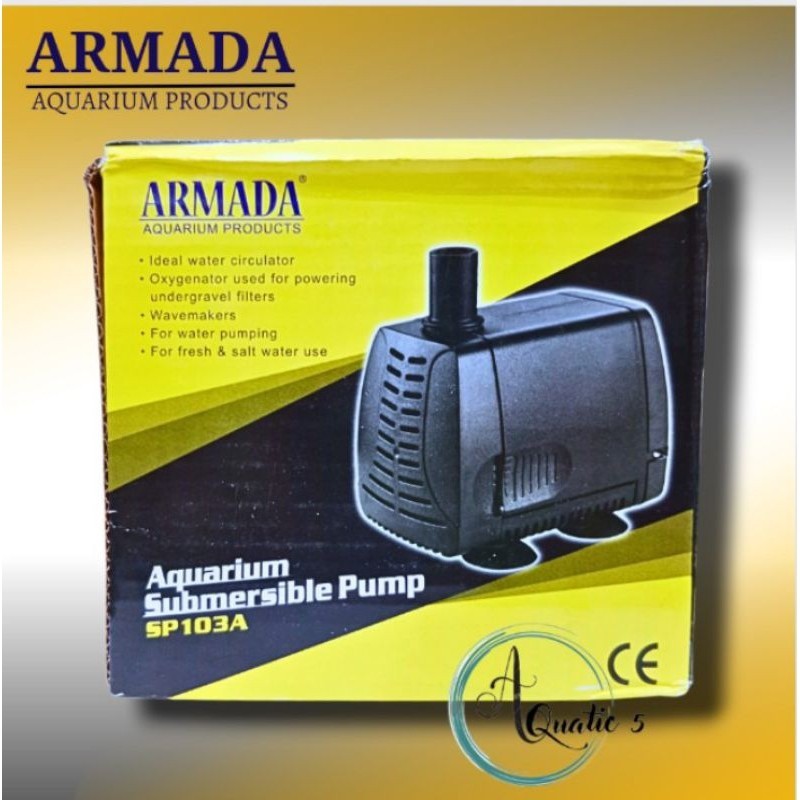 ARMADA SP 103A Submersible pump Pompa aquarium kolam air mancur