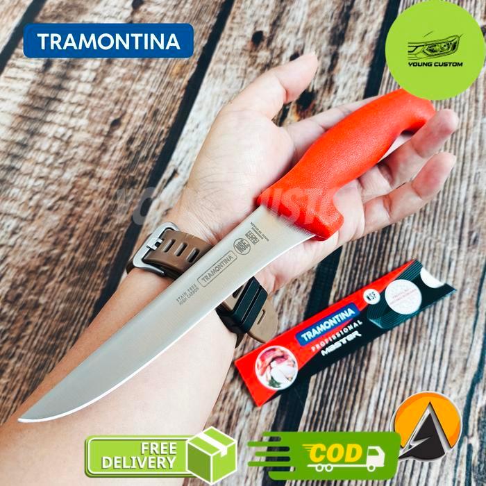 Pisau Boning Knife Seset Daging Tramontina Brazil 5" Orginal 24602/075 - Tanpa sarung -young