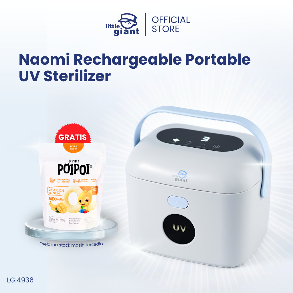 Little Giant Naomi Rechargeable UV Sterilizer & Dryer - LG 4936